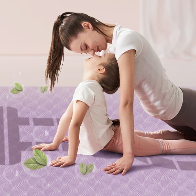 快適ストレッチ 幅広ヨガマット