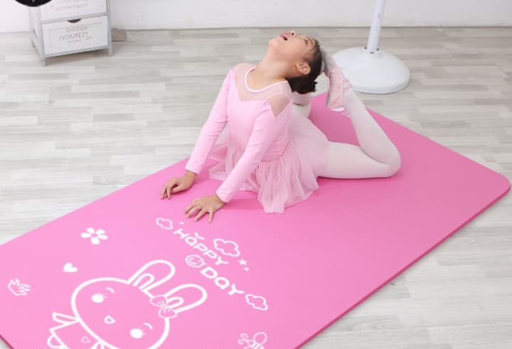 ヨガマット かわいい模様の子ども用ヨガマット