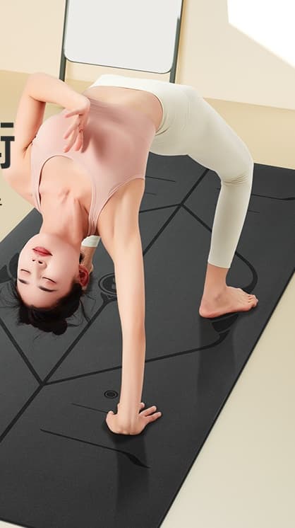 超滑り止めコルク高密度ヨガマット