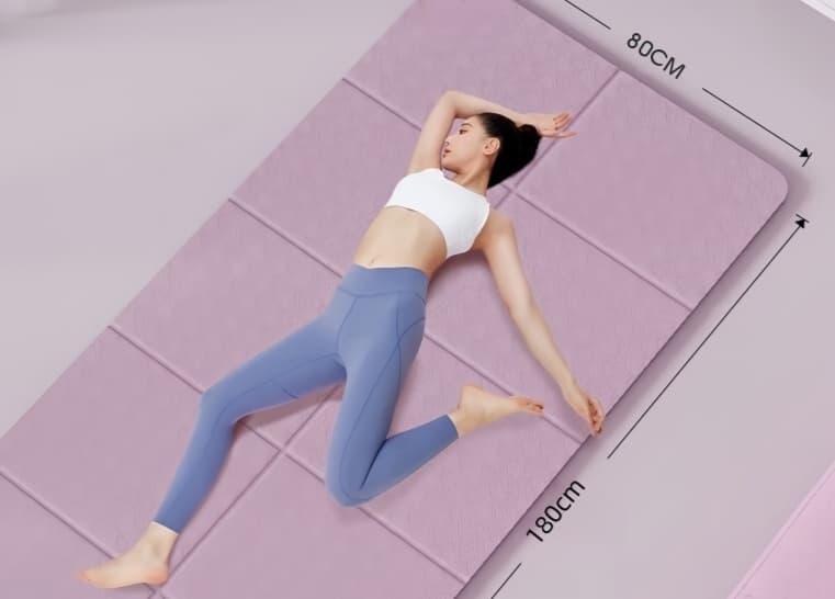 快適睡眠折りたたみヨガマット