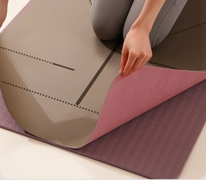 極薄型プレミアム携帯ヨガマット