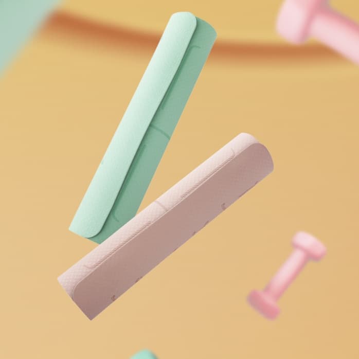 厚手のやさしいフィットネスヨガマット