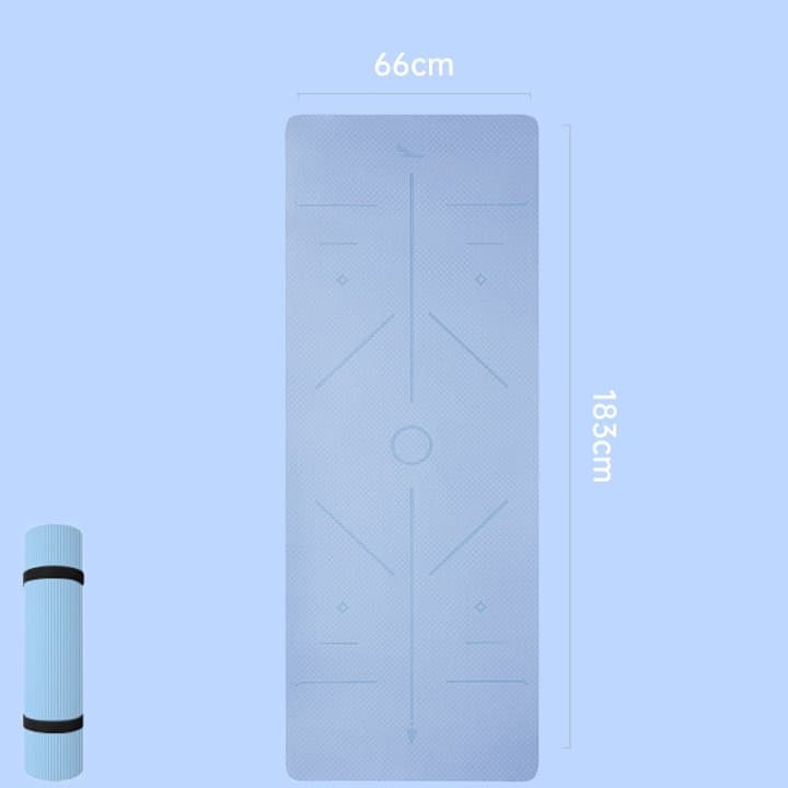 厚手のやさしいフィットネスヨガマット