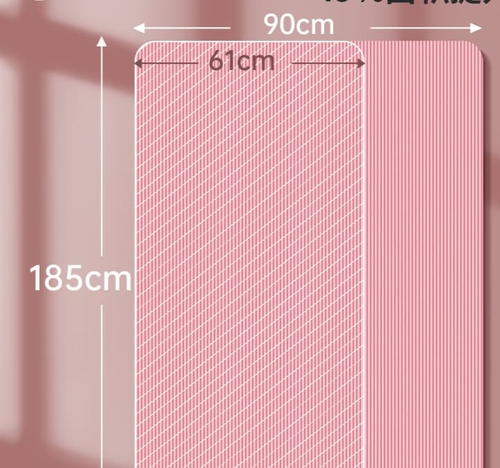 快適ストレッチ 厚手防滑ヨガマット
