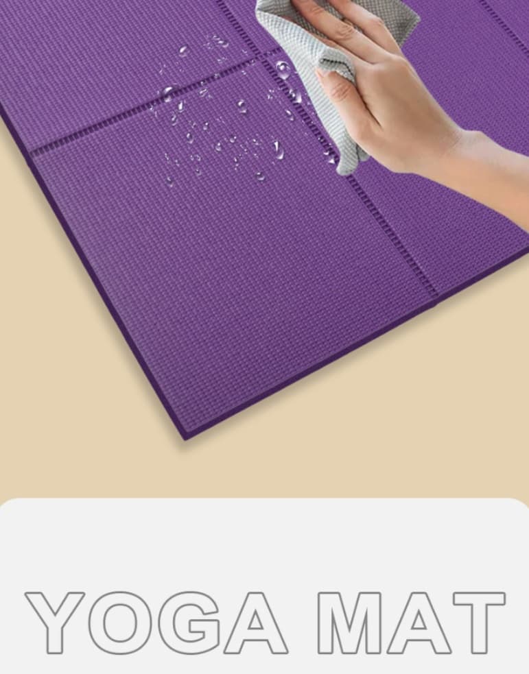 折りたたみ式軽量ヨガマット