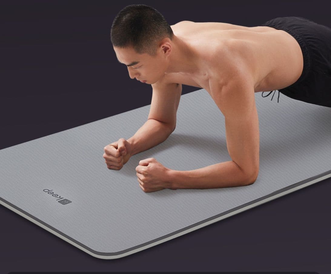 ヨガマット 耐久一体成型筋トレヨガマット
